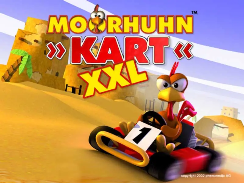 Crazy Chicken: Kart XXL Game Cover