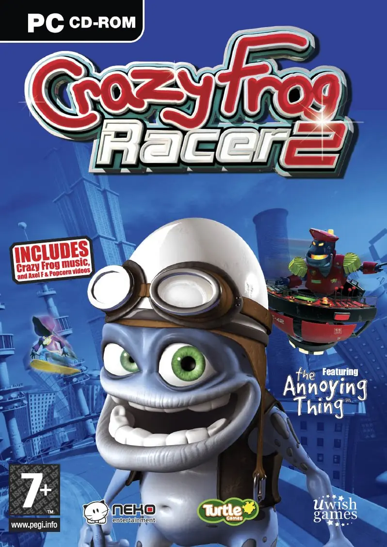 Crazy Frog Racer 2 Game Cover