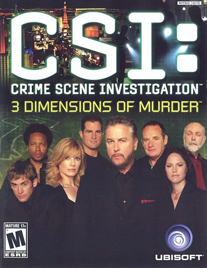 CSI: 3 Dimensions of Murder Game Cover