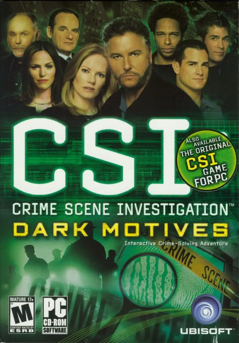 CSI: Dark Motives Game Cover