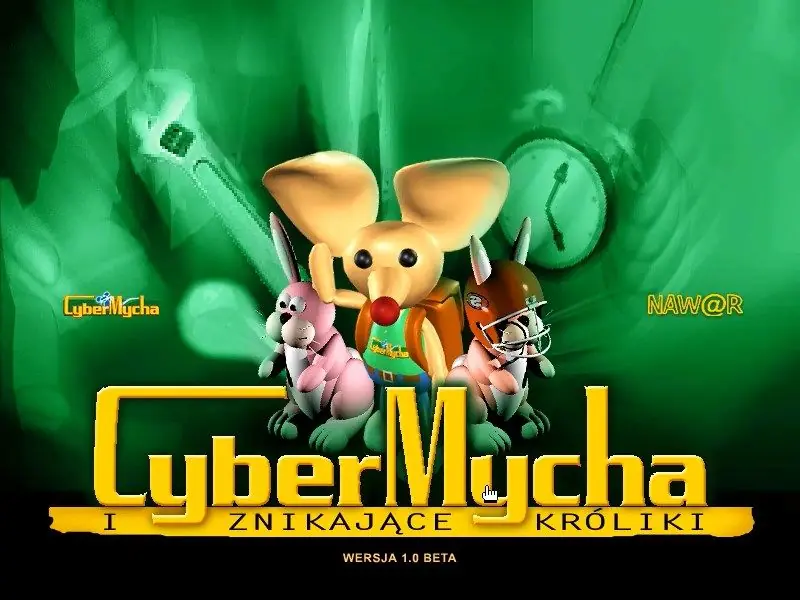 CyberMycha i znikające króliki Game Cover