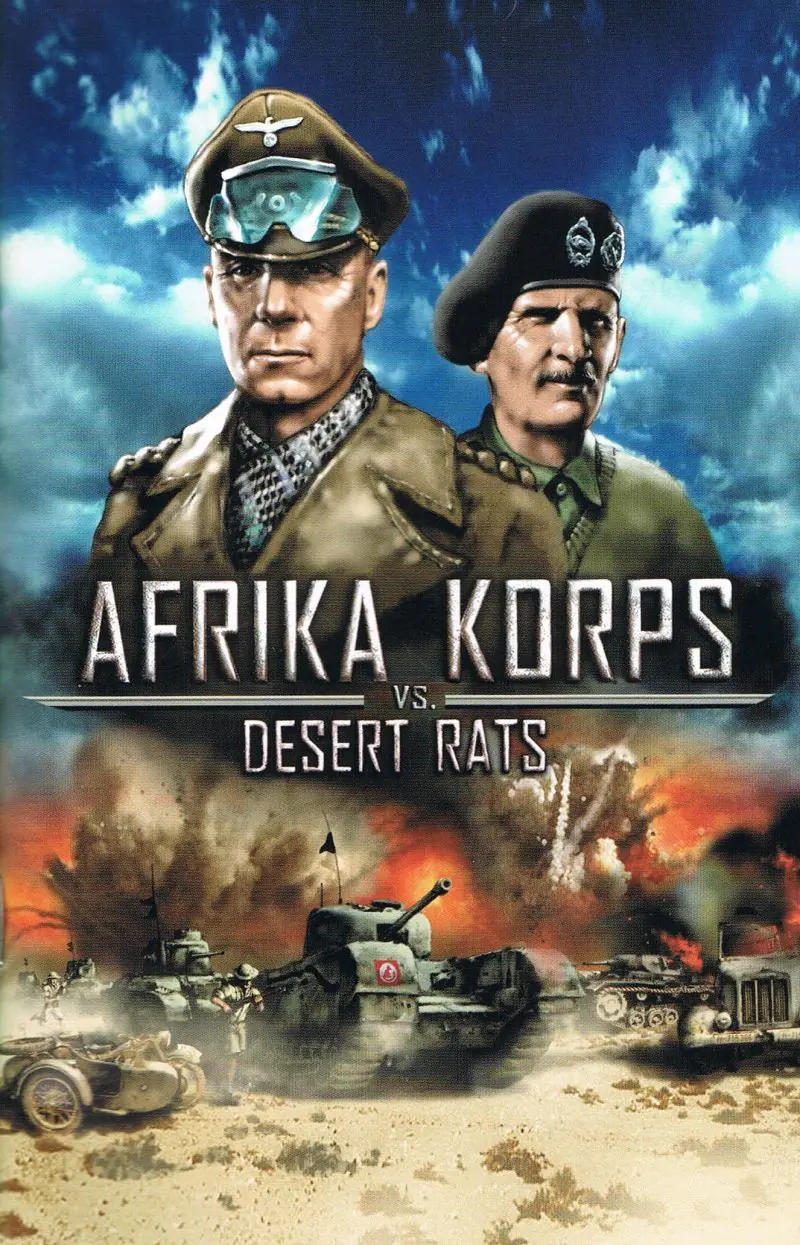 Desert Rats vs. Afrika Korps Game Cover