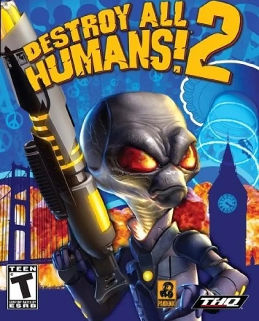 Destroy All Humans! 2 Game Cover