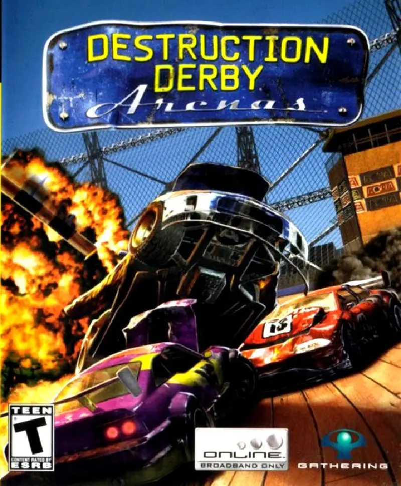 Destruction Derby Arenas Game Cover