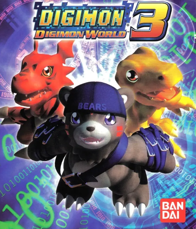 Digimon World 3 Game Cover
