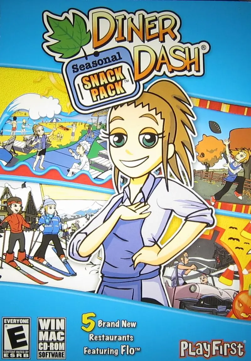 Diner Dash: Seasonal Snack Pack Game Cover