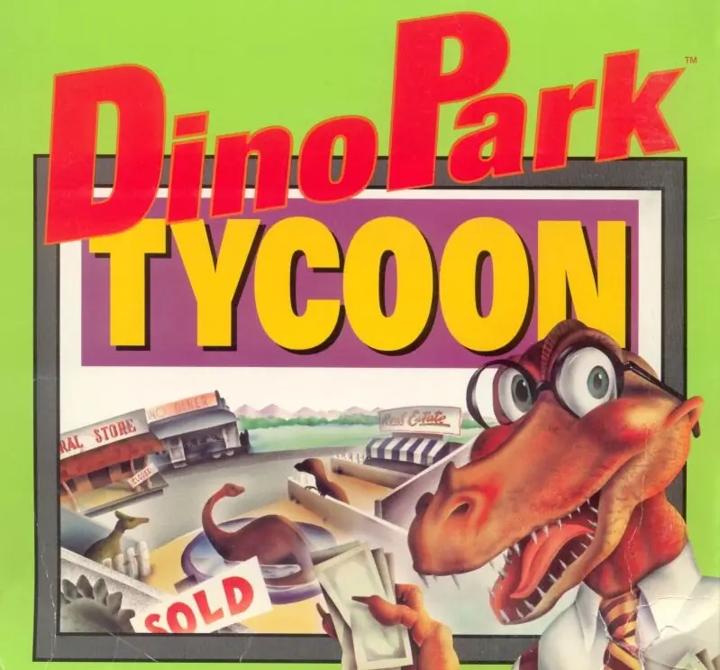DinoPark Tycoon Game Cover