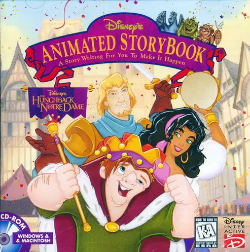 Disney's Animated Storybook: The Hunchback of Notre Dame Game Cover