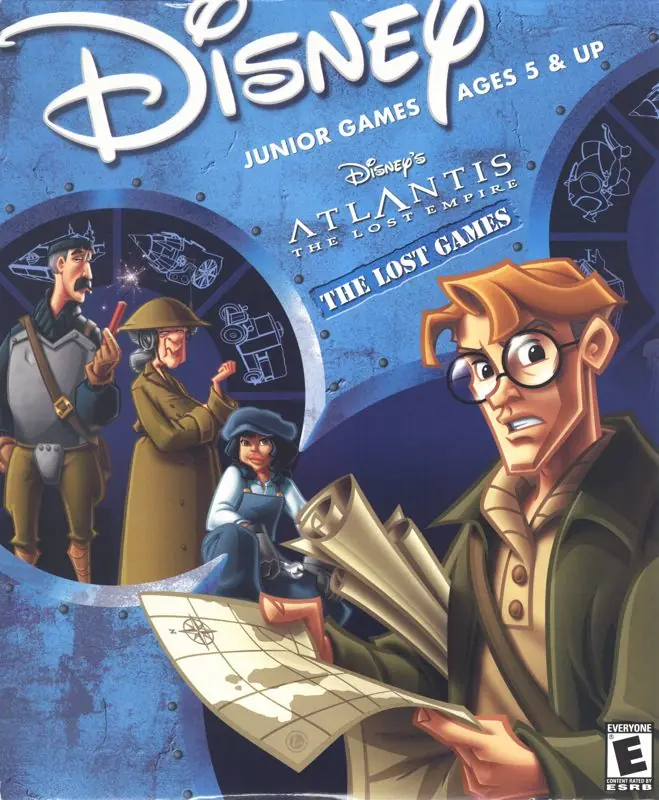 Disney's Atlantis: The Lost Empire - The Lost Games Game Cover