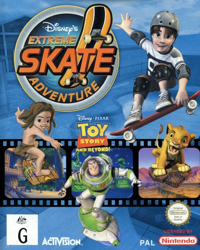 Disney's Extreme Skate Adventure Game Cover