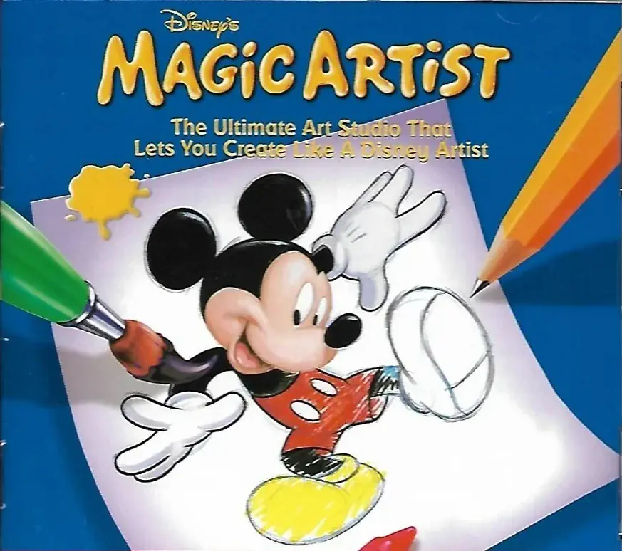 Disney's Magic Artist Game Cover