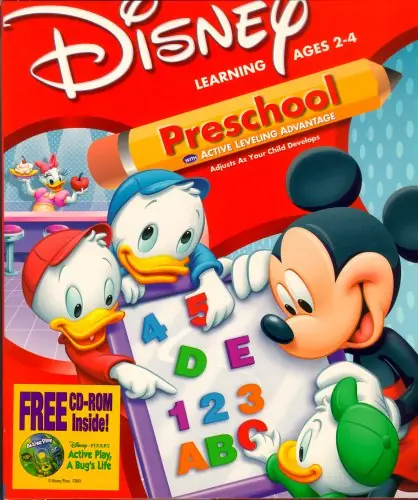 Disney's Mickey Mouse Preschool Game Cover