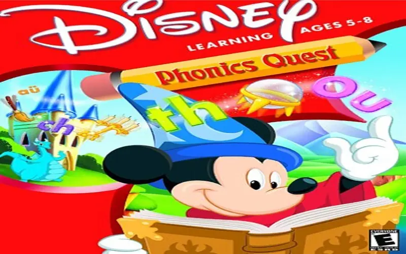Disney's Phonics Quest Game Cover