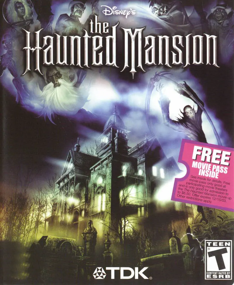 Disney's The Haunted Mansion Game Cover