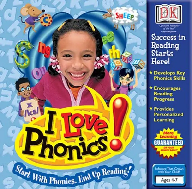 DK I Love Phonics Game Cover
