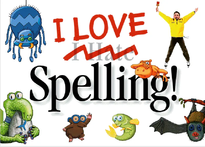 DK I Love Spelling Game Cover
