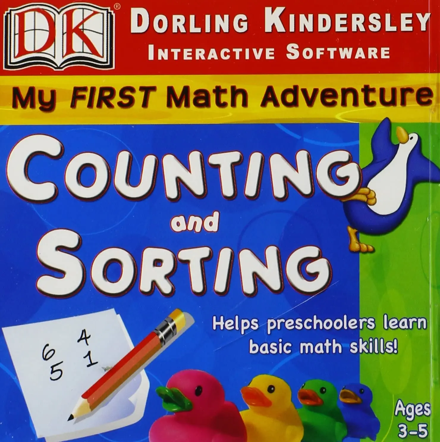 DK My First Math Adventure - Counting and Sorting Game Cover