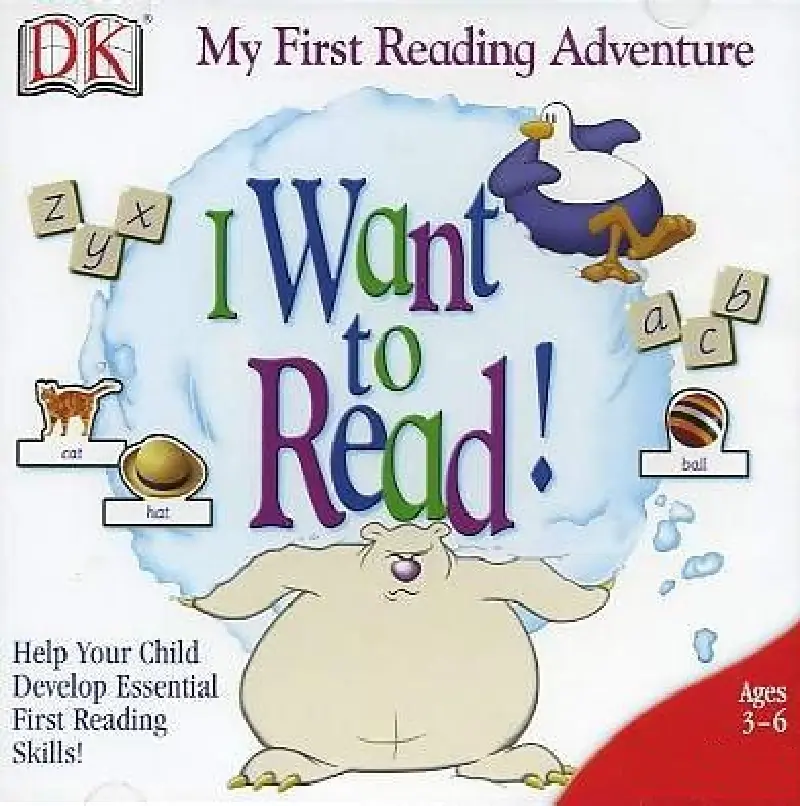DK My First Reading Adventure - I Want To Read! Game Cover