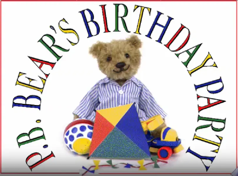DK P.B. Bear's Birthday Party Game Cover