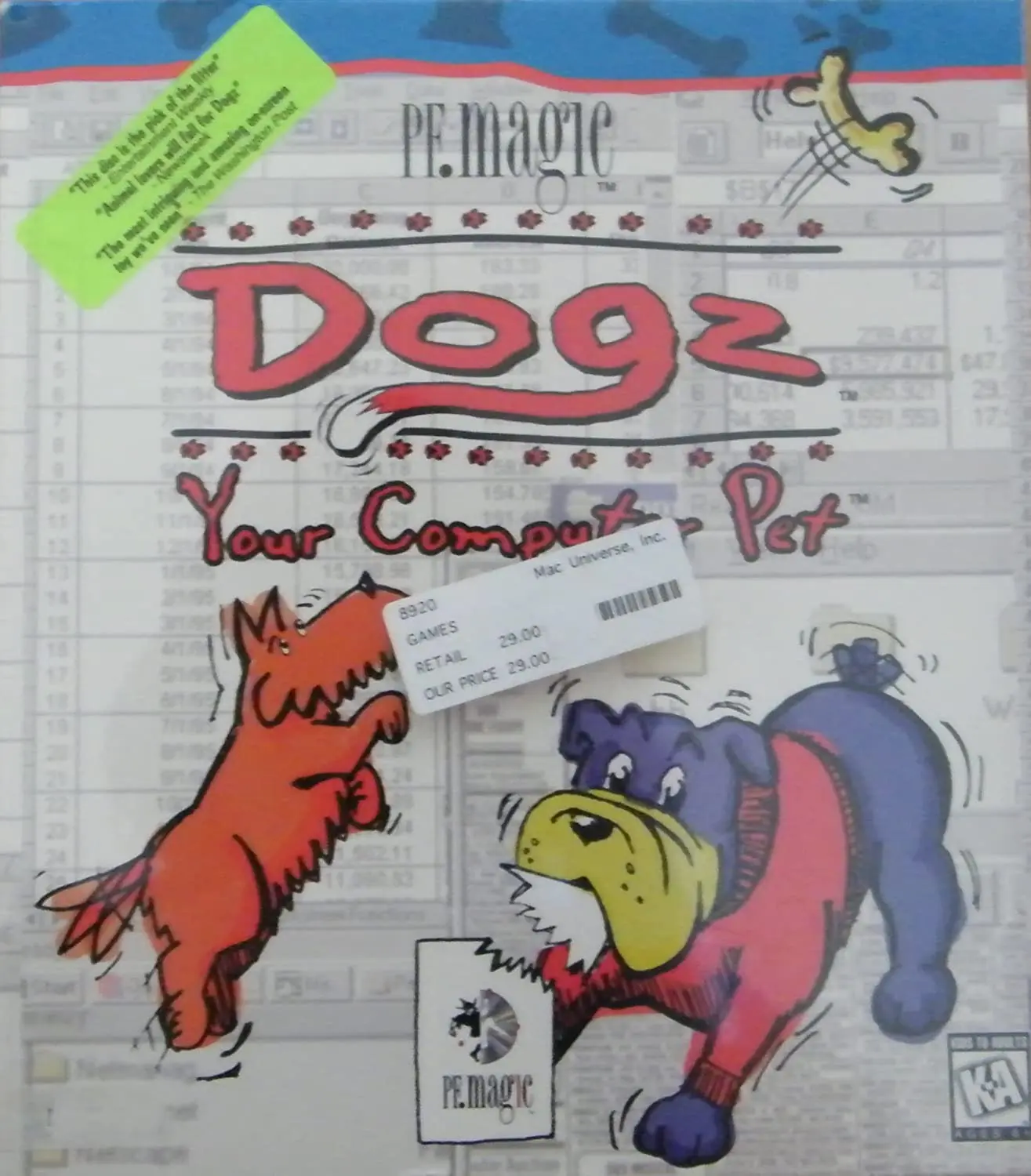 Dogz: Your Computer Pet Game Cover