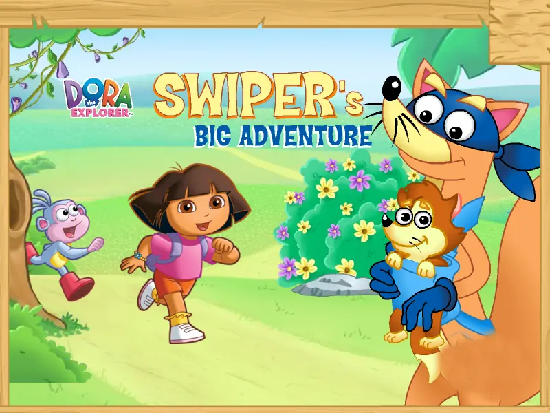 Dora The Explorer: Swiper's Big Adventure Game Cover