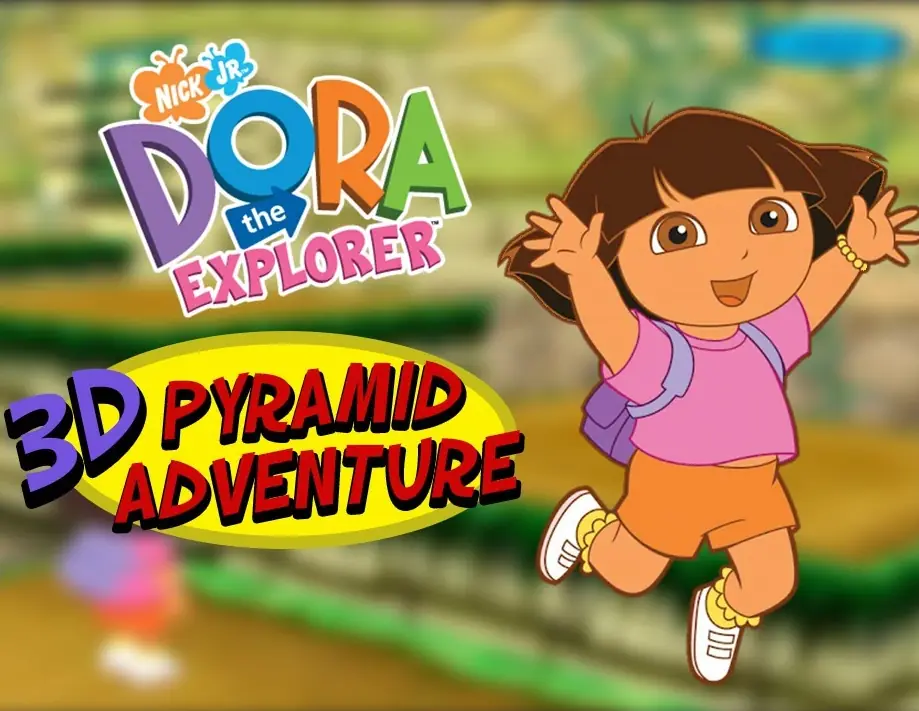 Dora's 3-D Pyramid Adventure Game Cover