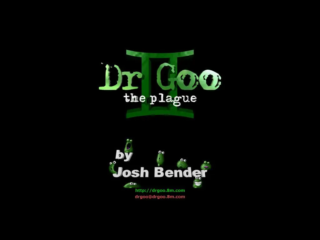 Dr Goo 2: The Plague Game Cover