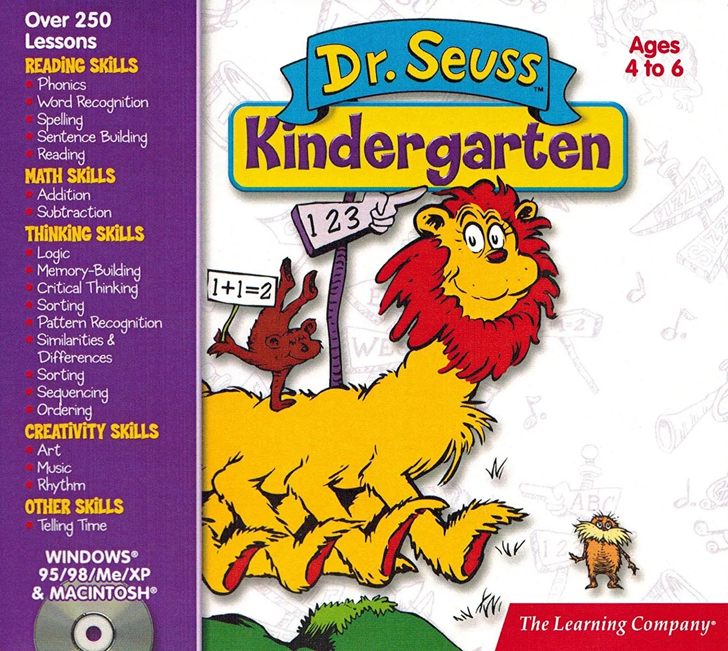 Dr. Seuss Kindergarten Game Cover