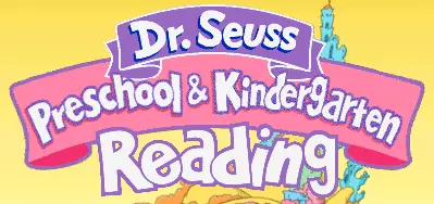 Dr Seuss Preschool & Kindergarten Reading Game Cover