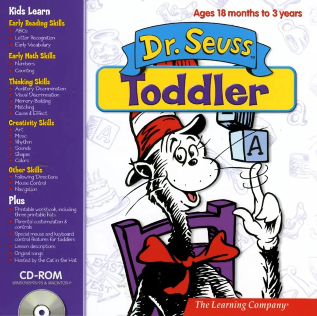 Dr. Seuss Toddler Game Cover