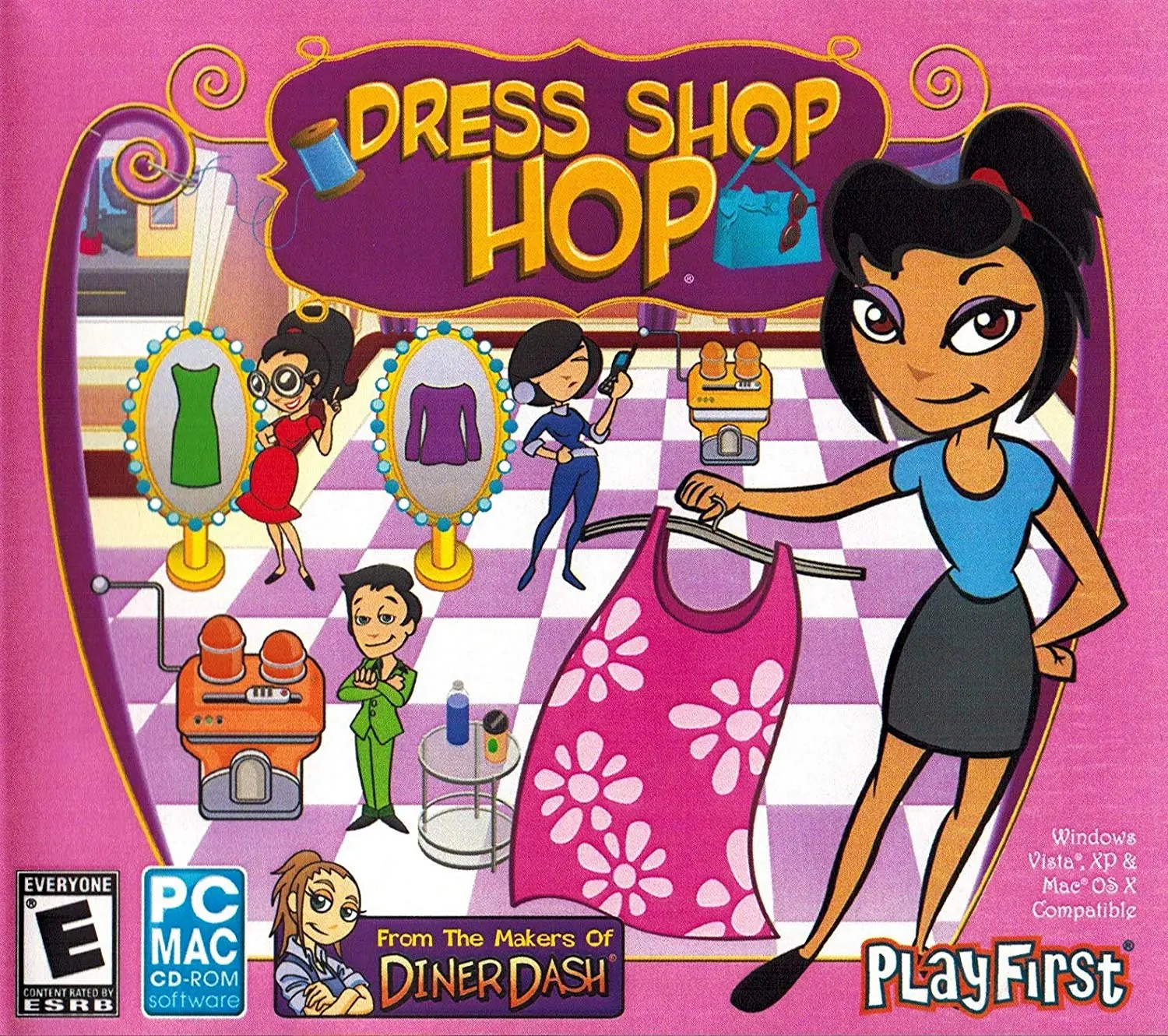 Dress Shop Hop Game Cover