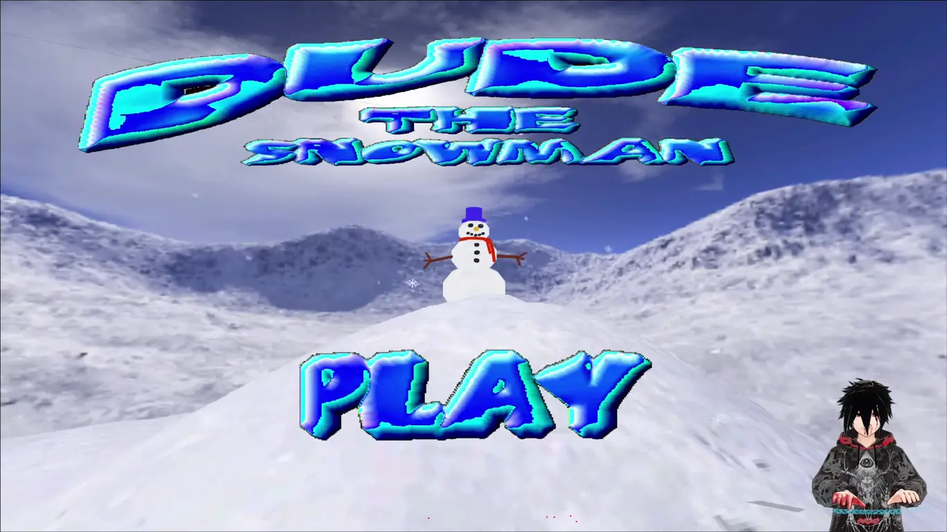 Dude the Snowman Game Cover