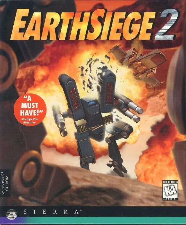 EarthSiege 2 Game Cover