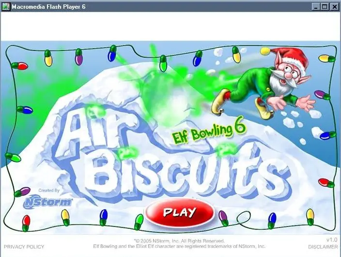 Elf Bowling 6: Air Biscuits Game Cover