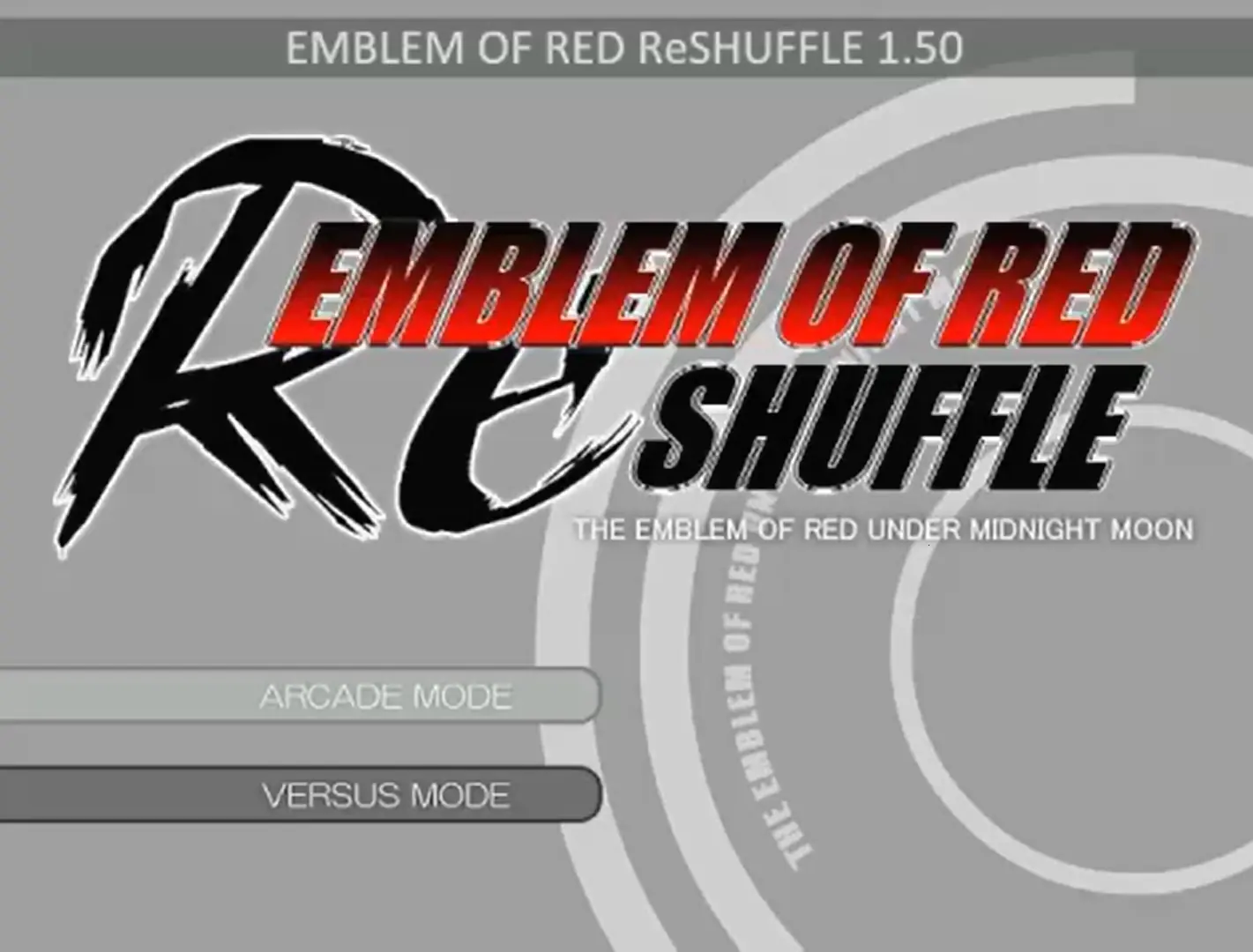 Emblem of Red Shuffle Game Cover
