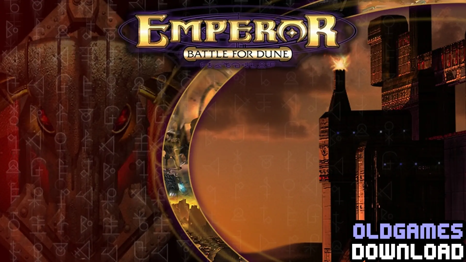 Emperor: Battle for Dune Game Cover