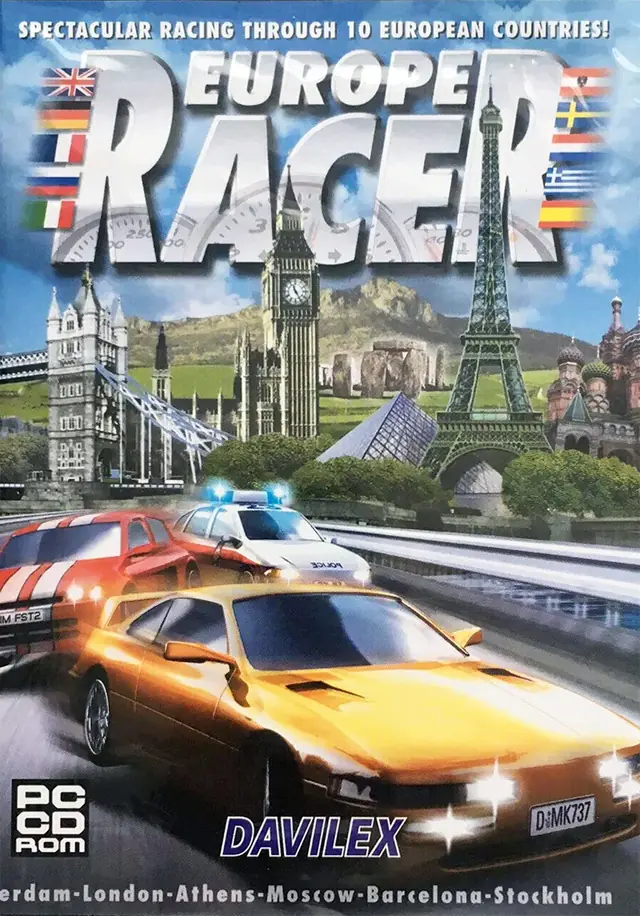 Europe Racing Game Cover