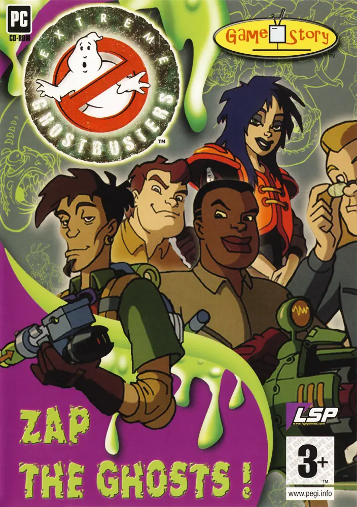 Extreme Ghostbusters: Zap The Ghosts! Game Cover