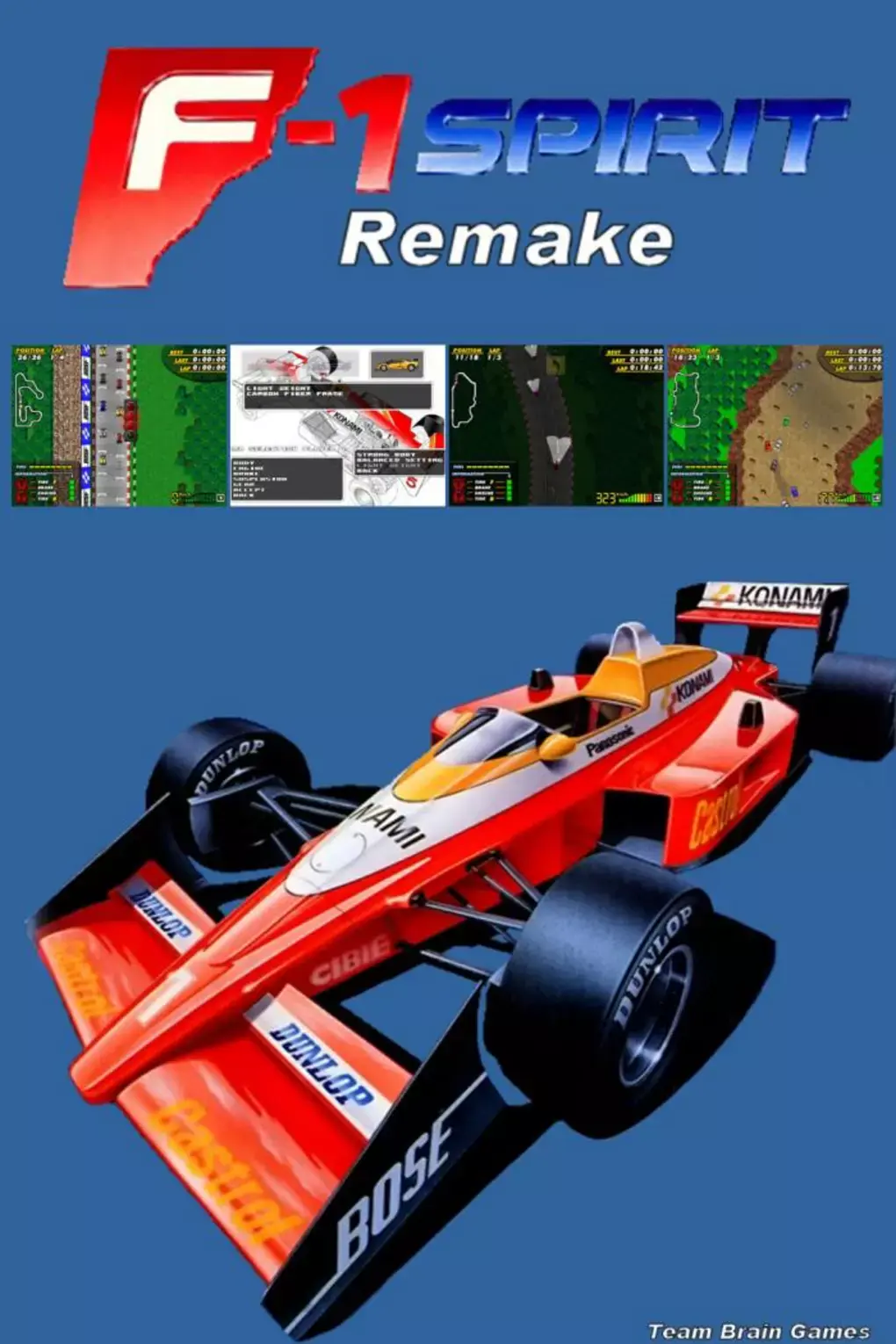 F-1 Spirit Remake Game Cover