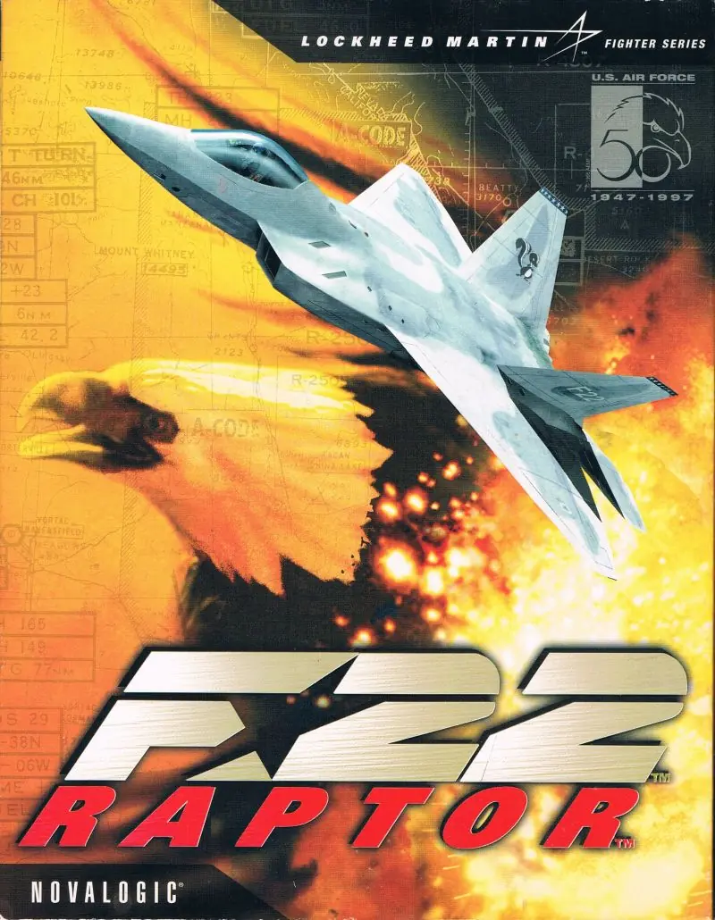 F-22 Raptor Game Cover