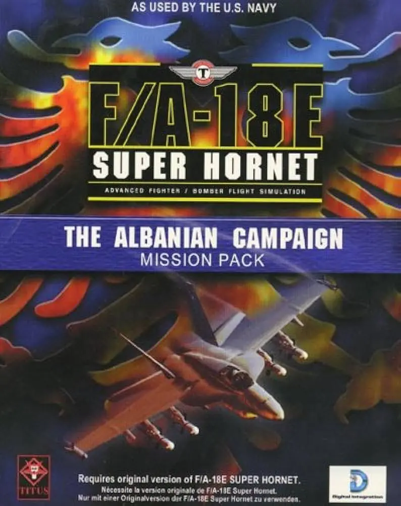 F/A-18E Super Hornet: The Albanian Campaign Game Cover