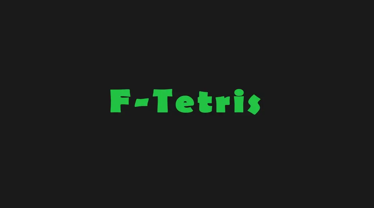 F-Tetris Game Cover