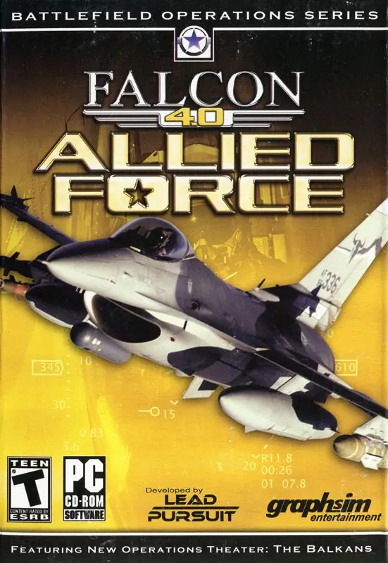Falcon 4.0: Allied Force Game Cover