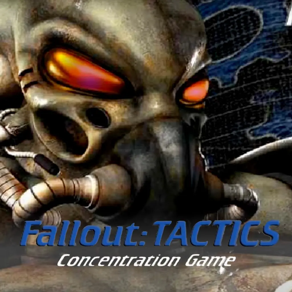 Fallout: Tactics Concentration Game Cover