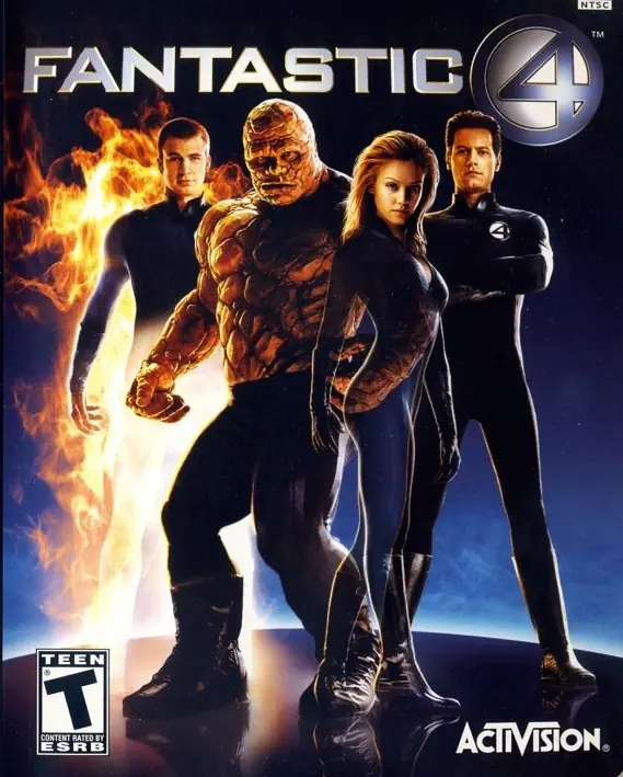 Fantastic Four Game Cover