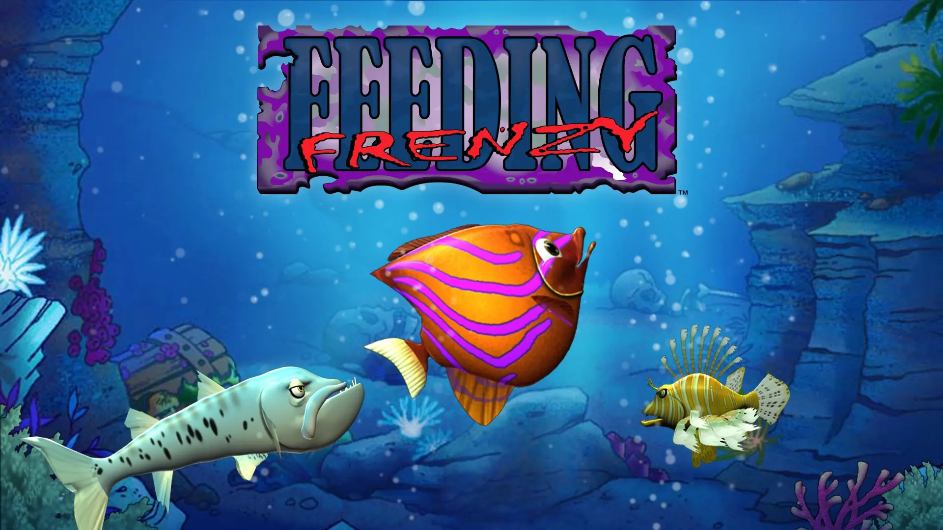 Feeding Frenzy Game Cover