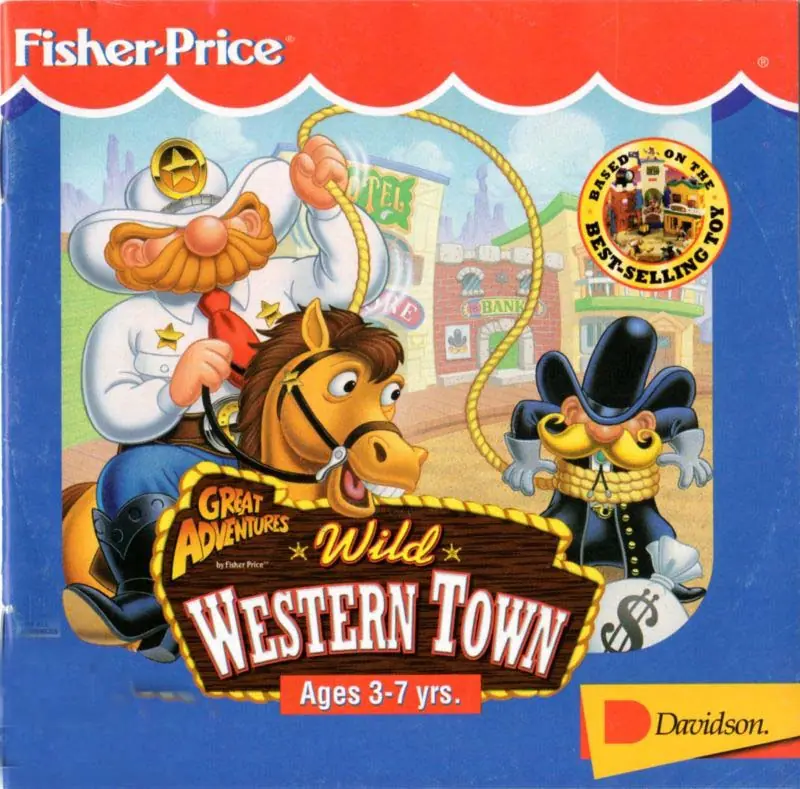 Fisher-Price Great Adventures: Wild Western Town Game Cover