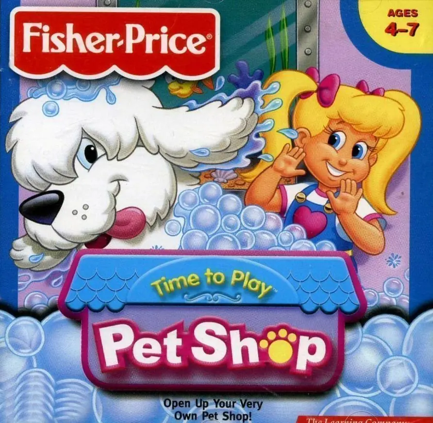 Fisher-Price Time To Play Pet Shop Game Cover