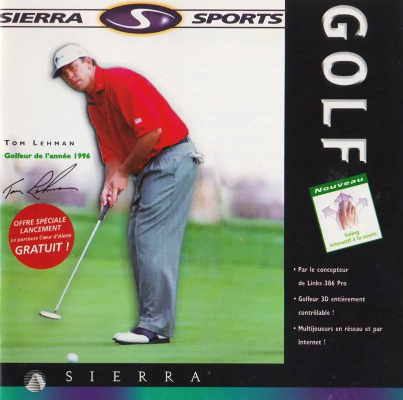 Front Page Sports: Golf Game Cover