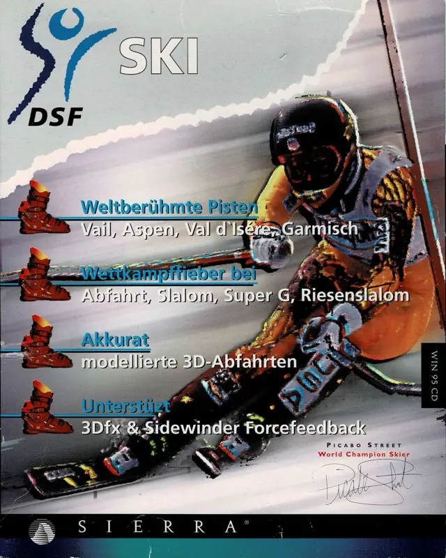 Front Page Sports: Ski Racing Game Cover
